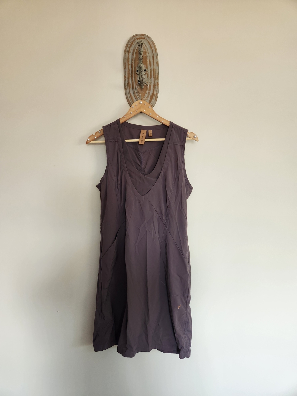 Sleeveless Midi Dress in Dusty Plum - Brand: (unspecified)